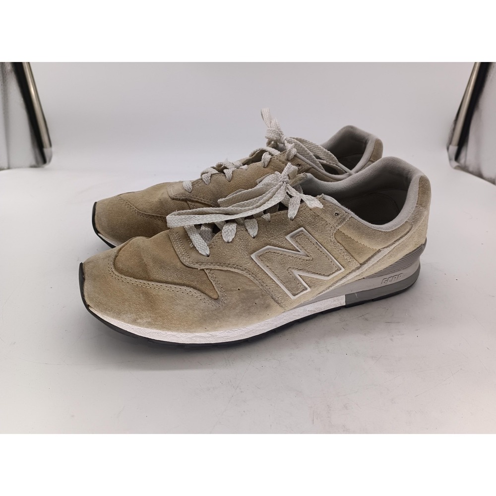 New Balance 996 Running Shoes Mens Size 12 Beige Suede Sneakers CM996WE2 s15